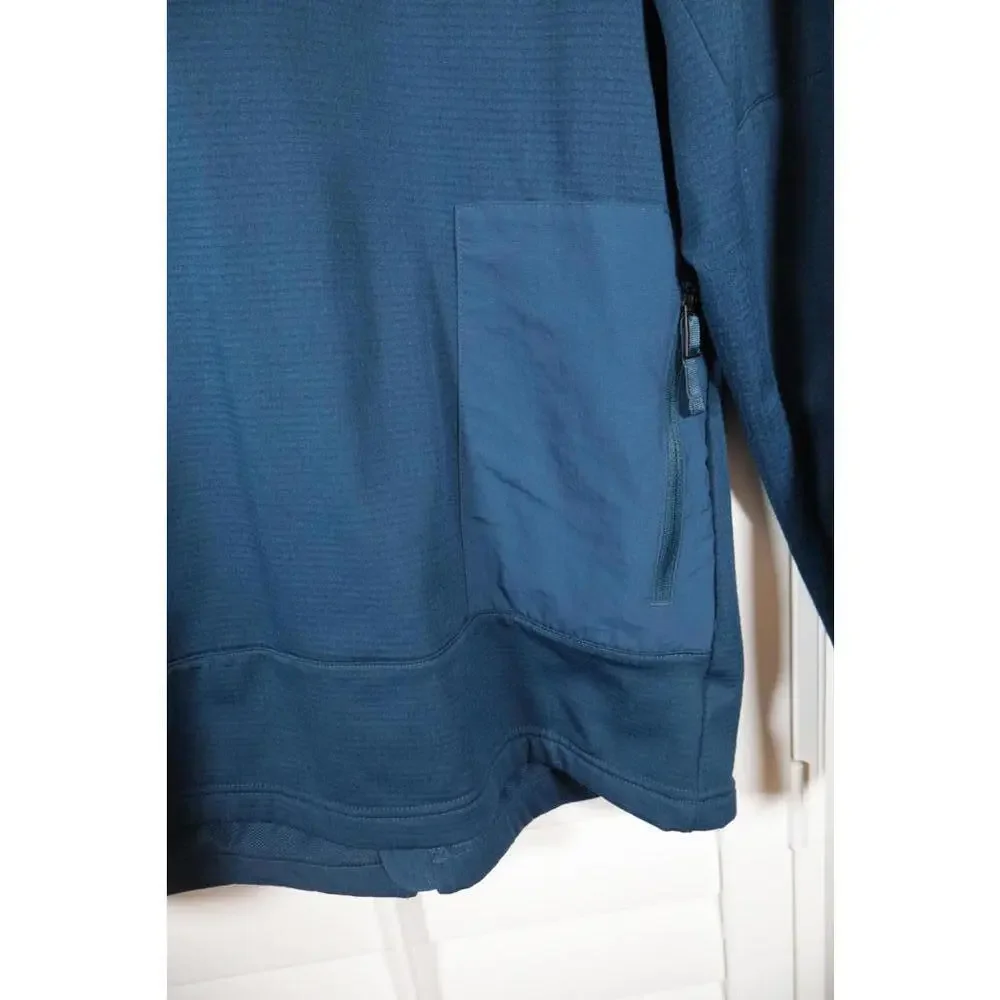 The North Face Treadway Hybrid with Futurefleece Full Zip Jacket Monterey Blue
